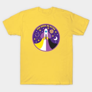 Space Pride - Nonbinary Flag T-Shirt